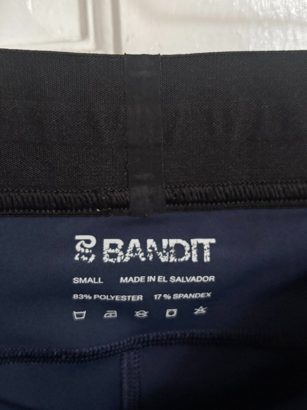 Bandit Stamina Shorts 7" Women's Compression Running Navy Blue Black Small S - Picture 6 of 6